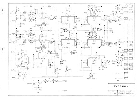 Zaccaria 1B1145 credit board schematic